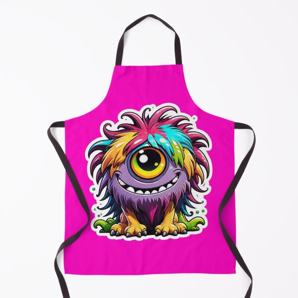 Item preview, GiggleTuft – The Color Explosion Monster designed and sold by digistampdesign.