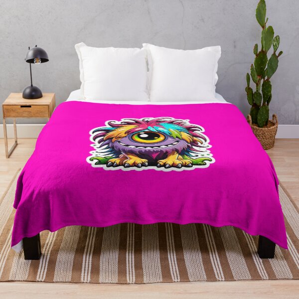 Item preview, GiggleTuft – The Color Explosion Monster designed and sold by digistampdesign.