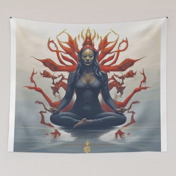 Item preview, diable du yoga designed and sold by bonjourmadame4.
