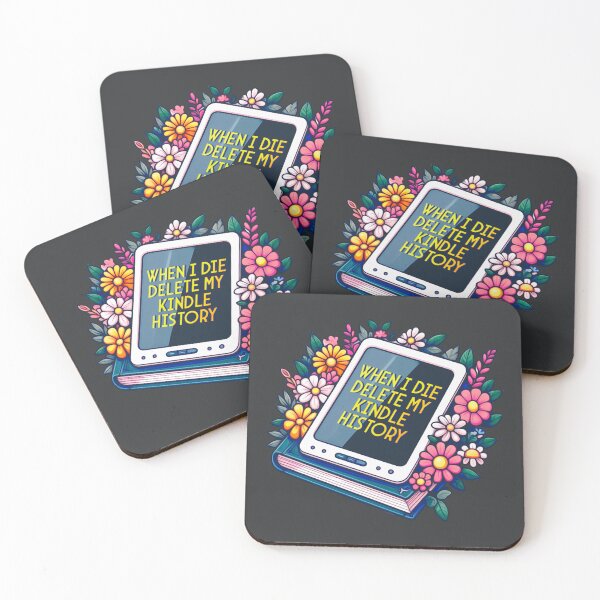 Item preview, when I die delete my kindle history designed and sold by sadieillust.