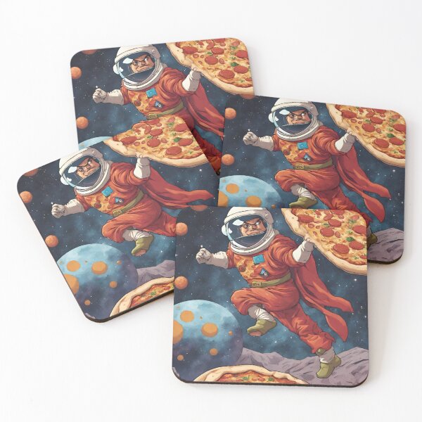 Item preview, Pizza in space art designed and sold by maypp.
