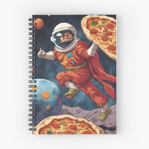 Item preview, Pizza in space art designed and sold by maypp.