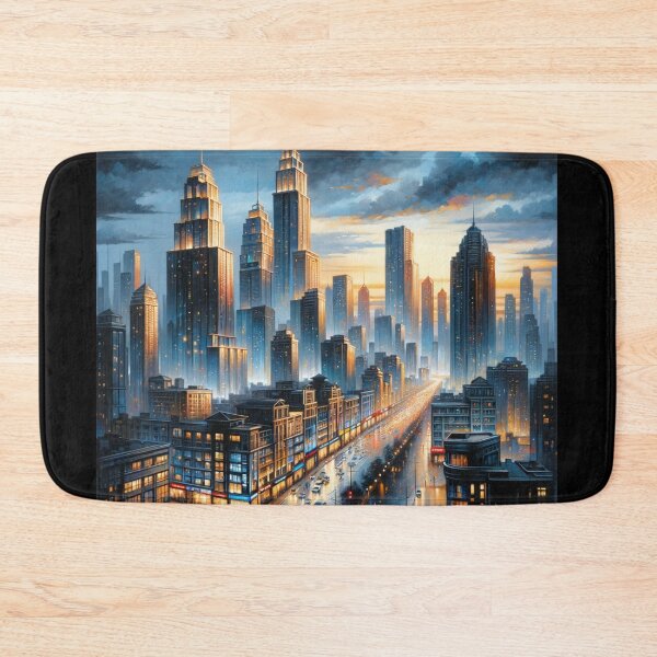 Artikelvorschau, Twilight Cityscape entworfen und verkauft von BestArtByArvind.