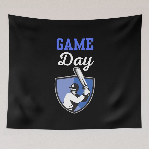 Item preview, Game day, cricket player or cricketer, cricket sport saying designed and sold by NBSStore.