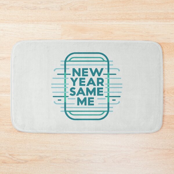 Item preview, new year same me - green lines design designed and sold by EvaAngel.