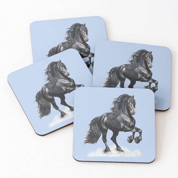 Item preview, Ebony, magnificent black stallion designed and sold by LoneAngel.