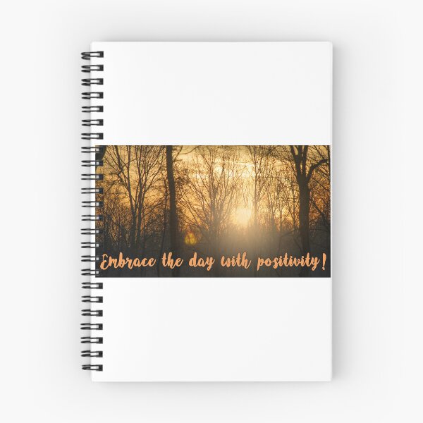 Item preview, Embrace the day with positivity! designed and sold by InbalTurShalom.