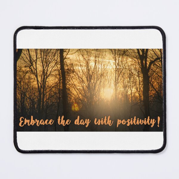 Item preview, Embrace the day with positivity! designed and sold by InbalTurShalom.