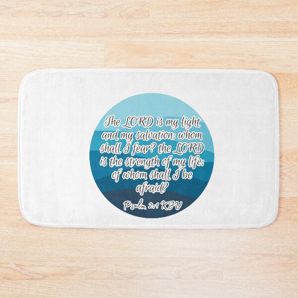 Item preview, Psalm 27 Kjv T Shirt / Sticker designed and sold by Designsleashed.