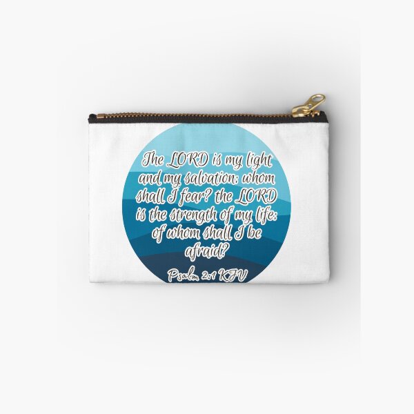 Item preview, Psalm 27 Kjv T Shirt / Sticker designed and sold by Designsleashed.