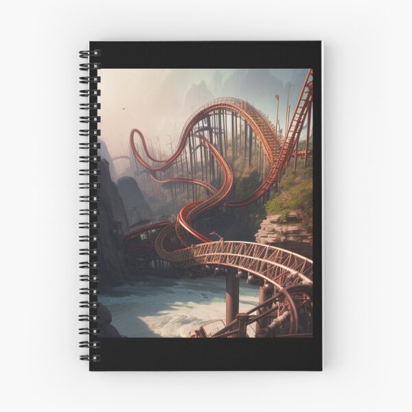Item preview, rollercoaster fan designed and sold by EuropeanPrints.