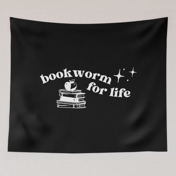 Item preview, Bookworm For Life designed and sold by BookishHaven.