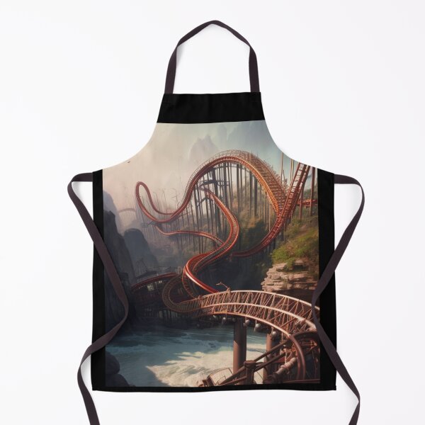 Item preview, rollercoaster fan designed and sold by EuropeanPrints.