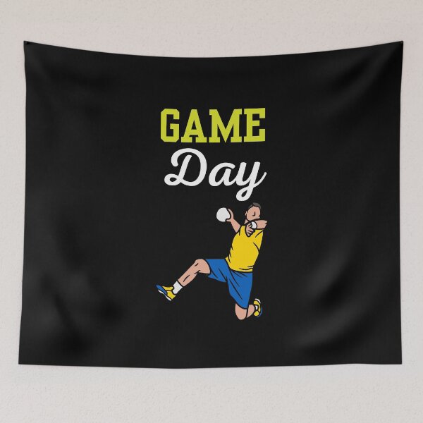 Item preview, Game day, handball sport league match for handball club lovers saying quote designed and sold by NBSStore.
