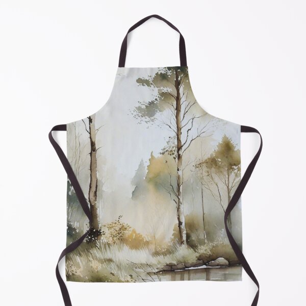 Item preview, Ash Trees by the River, designed and sold by Frame of Mind .
