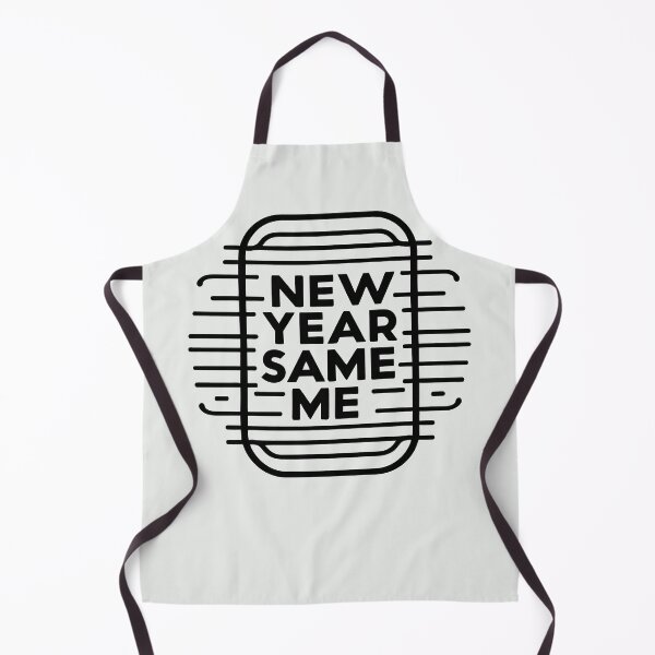 Item preview, new year same me - black lines design designed and sold by EvaAngel.