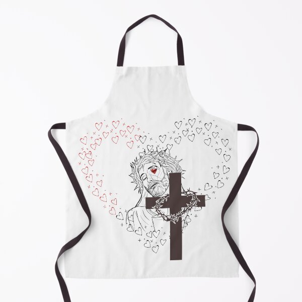 Item preview, Jesus Christ crucified John 316 accessories love hearts Christian Easter cross crucifix designed and sold by joyfulartful.