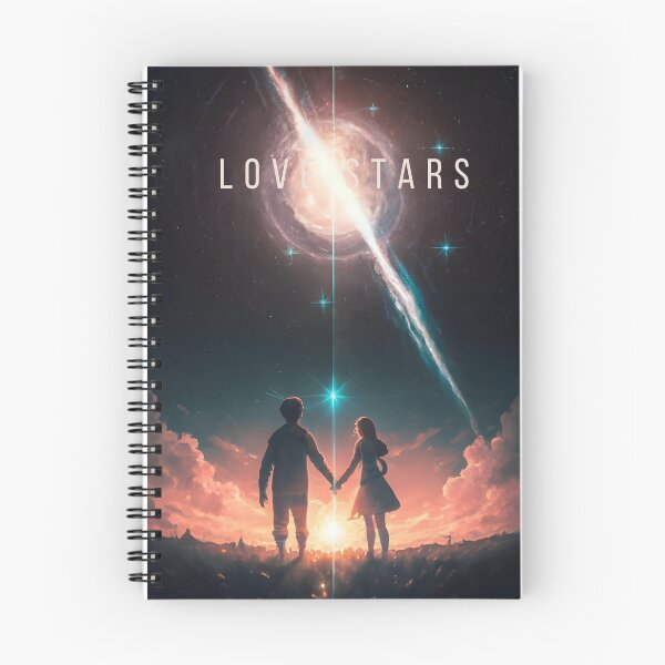 Item preview, Celestial Love: Couple Silhouette Embraced by the Stars designed and sold by TRYIITSTEES.