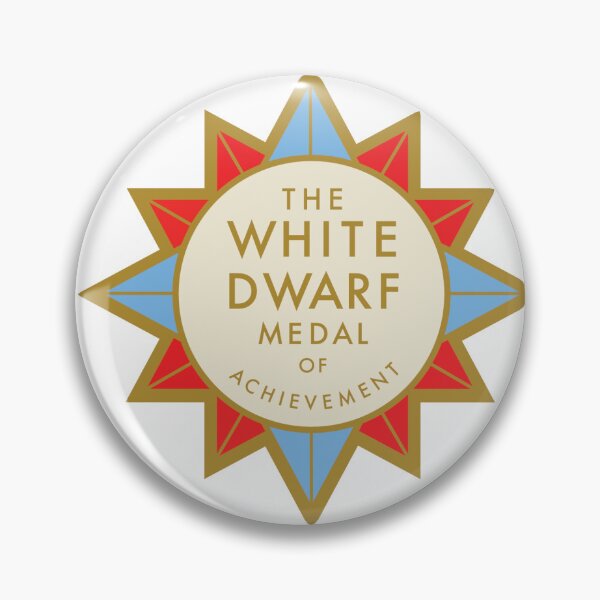 Item preview, White Dwarf Medal of Achievement designed and sold by westandgeneral.