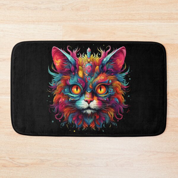 Item preview, Mandala Cat Warrior Design designed and sold by StanPera.