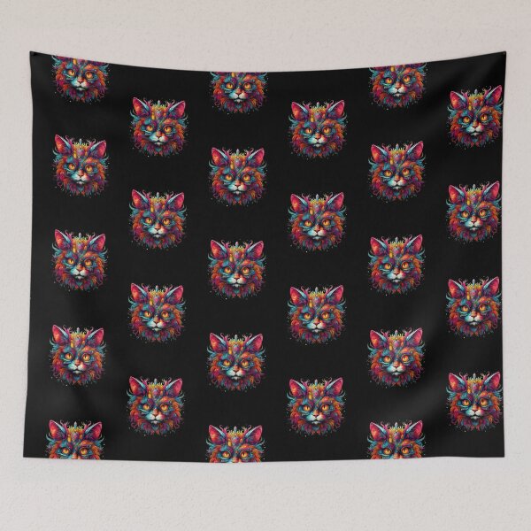 Item preview, Mandala Cat Warrior Design designed and sold by StanPera.