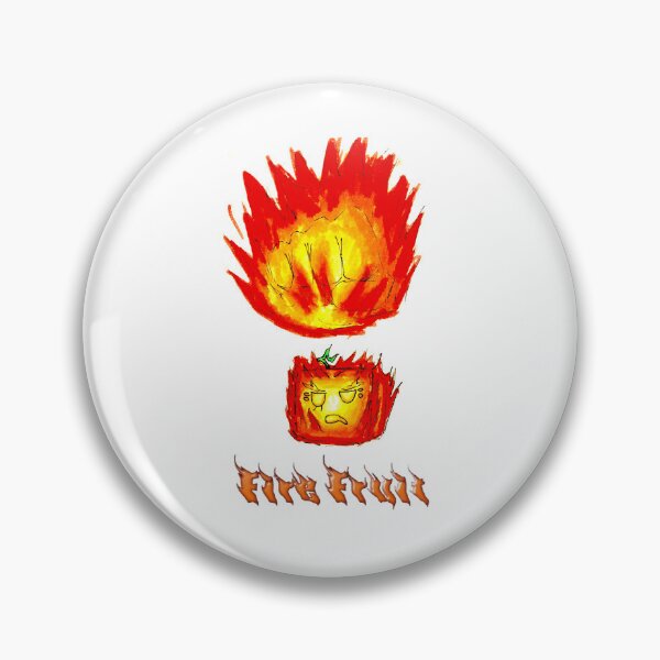 Item preview, Blox Fruits: Fire Fruit (boiz 1) designed and sold by ArtBoiz.