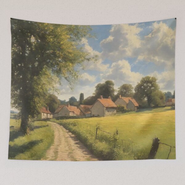 Item preview, Country Cottage View designed and sold by Barbara Burgess.