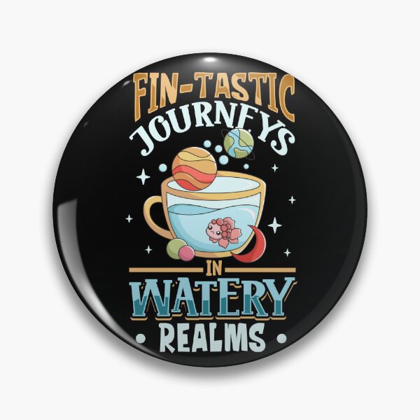 Item preview, Fin-tastic Journeys in Watery Realms designed and sold by RuggedCocoShop.