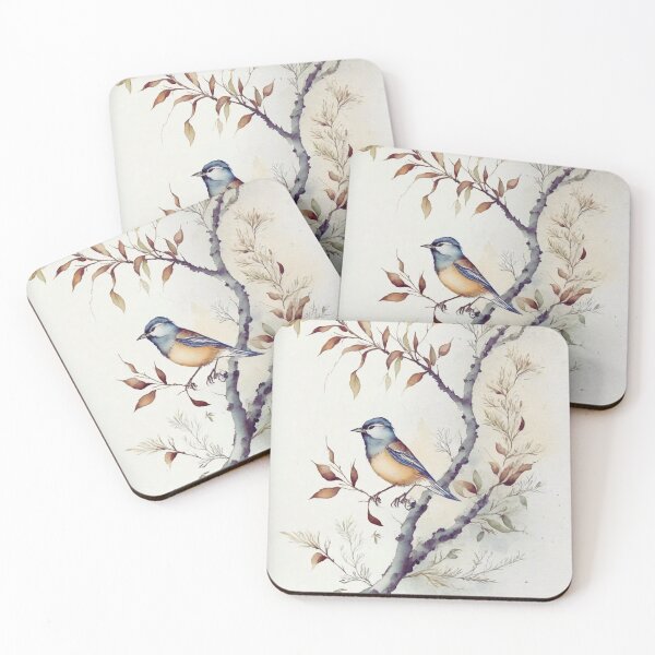 Item preview, Bullfinch on the Branch,  designed and sold by Frame of Mind .