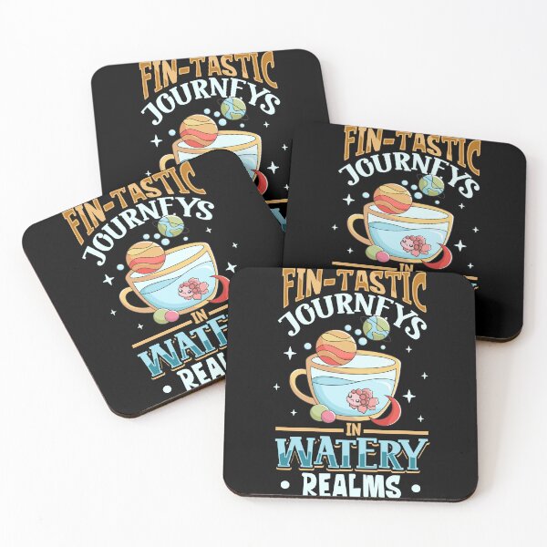 Item preview, Fin-tastic Journeys in Watery Realms designed and sold by RuggedCocoShop.