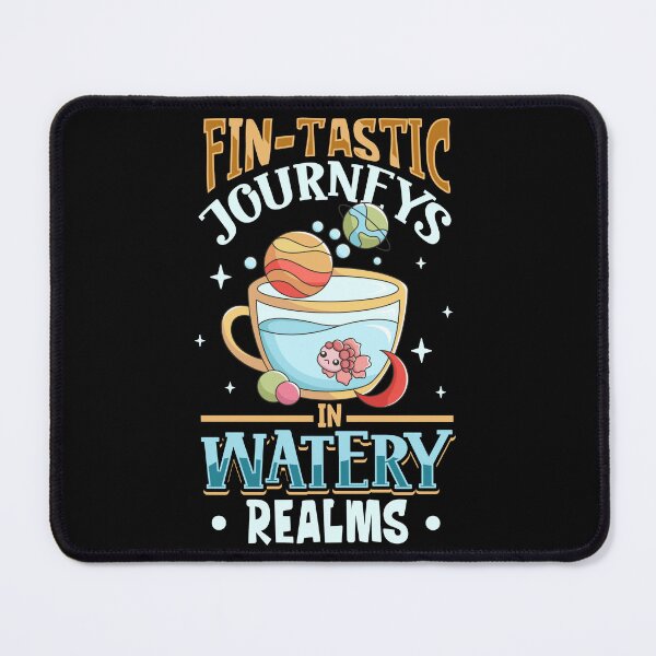Item preview, Fin-tastic Journeys in Watery Realms designed and sold by RuggedCocoShop.