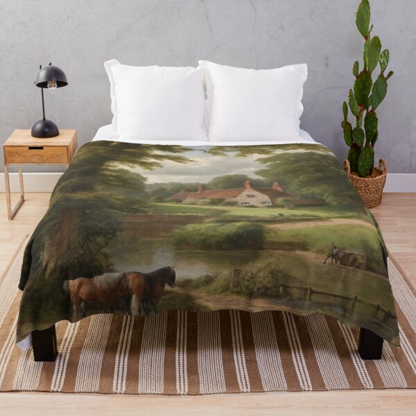 Item preview, Countryside View with Horses designed and sold by Barbara Burgess.