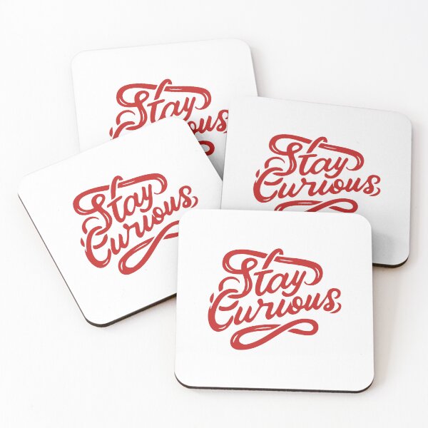Item preview, Stay Curious inquisitive explore investigative open-minded designed and sold by w1ckerman.