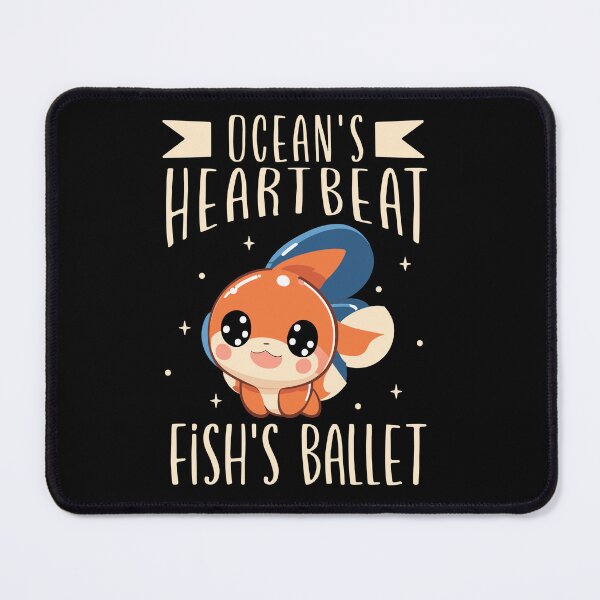 Item preview, Ocean's Heartbeat Fish's Ballet designed and sold by RuggedCocoShop.