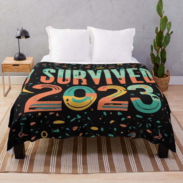 Item preview, I Survived 2023 designed and sold by Sketch-Shack.