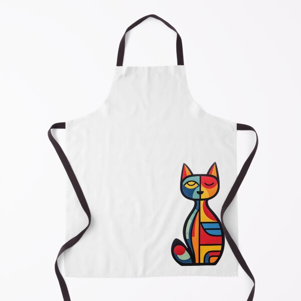 Item preview, elegant and colorful cat designed and sold by LydieDigitalArt.