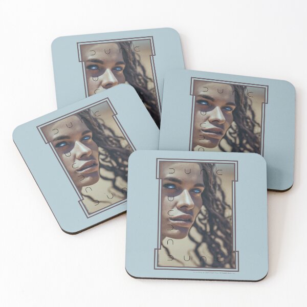 Item preview, DUNE. Blue Eyes of the Fremen Woman (light blueish gray background) designed and sold by bekksa.