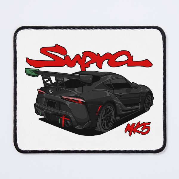 Item preview, Toyota Supra MK5 Back View Black Version designed and sold by vektoranda.