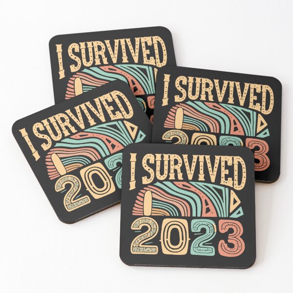 Item preview, I Survived 2023 designed and sold by Sketch-Shack.