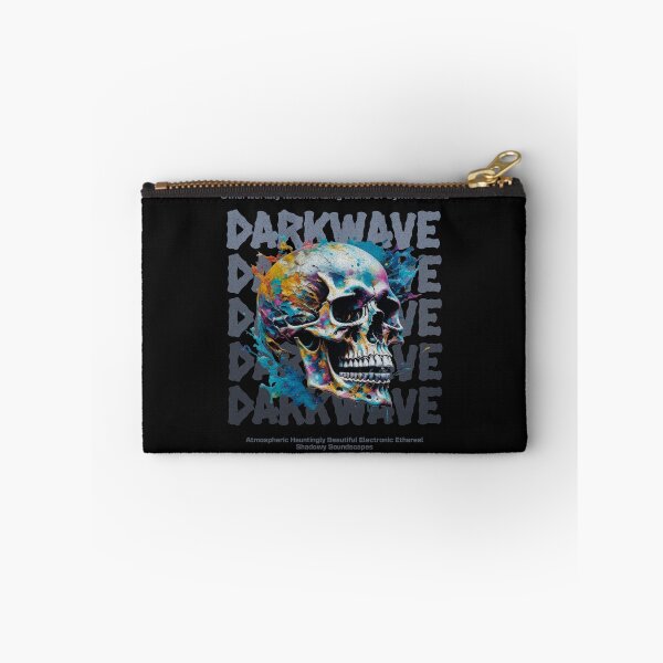 Item preview, Darkwave Goth Music Skull  designed and sold by Rockstorr.