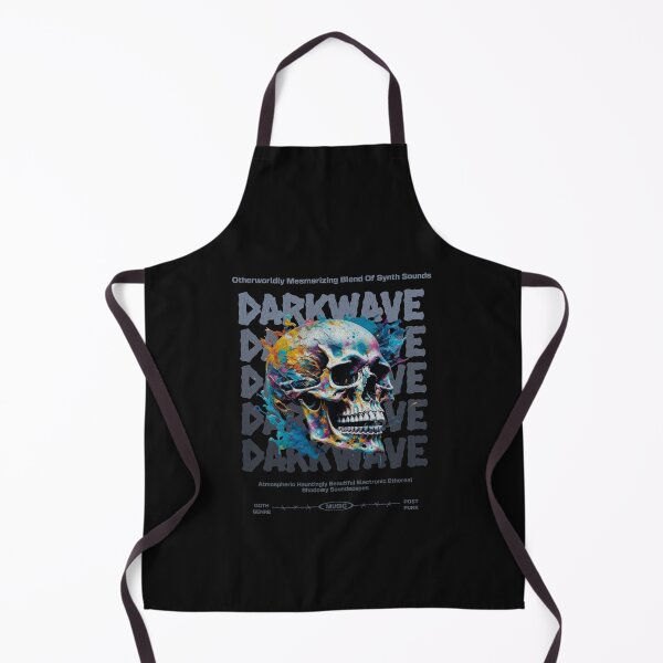 Item preview, Darkwave Goth Music Skull  designed and sold by Rockstorr.