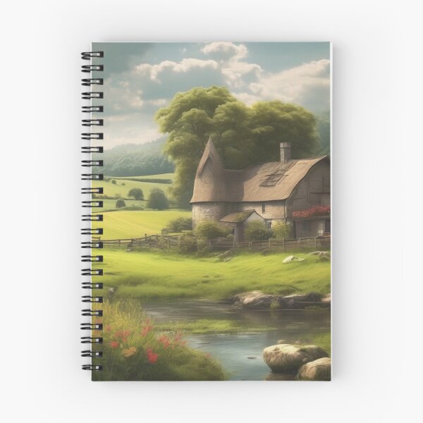 Item preview, Countryside View with stream designed and sold by Barbara Burgess.