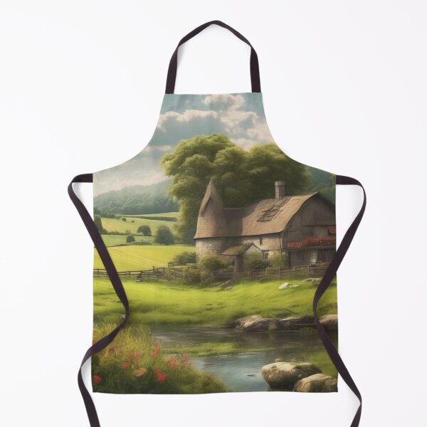 Item preview, Countryside View with stream designed and sold by Barbara Burgess.