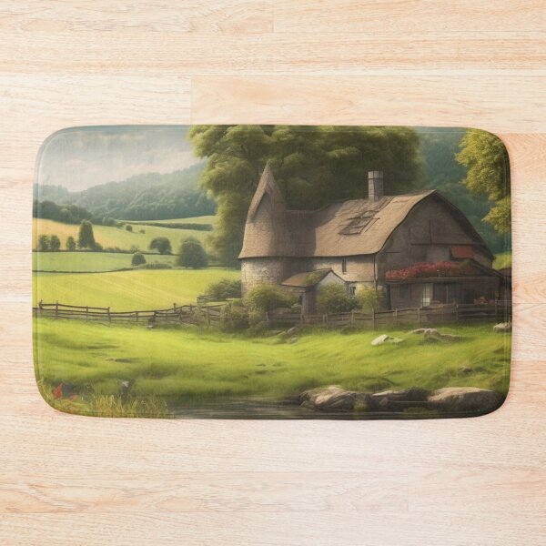 Item preview, Countryside View with stream designed and sold by Barbara Burgess.