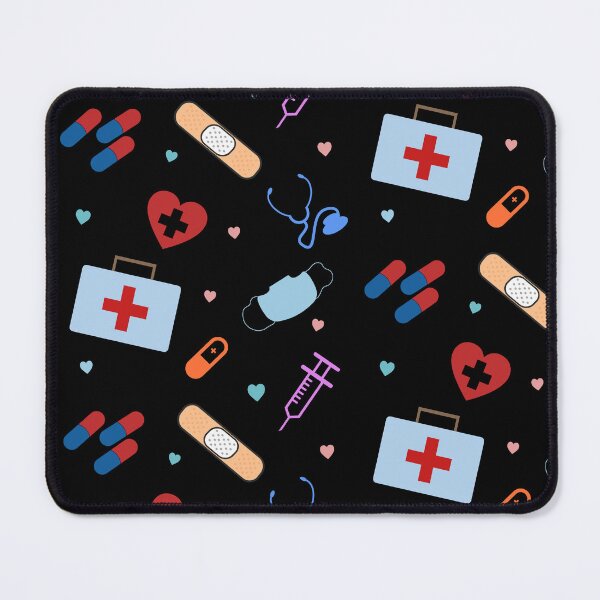 Item preview, Medical Doctor Nurse RN Nursing Pattern | Med School and Nursing Student Healthcare professional Gifts designed and sold by Violet Treasures.