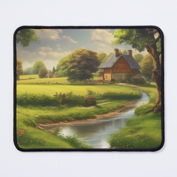 Item preview, Country view with Stream designed and sold by Barbara Burgess.