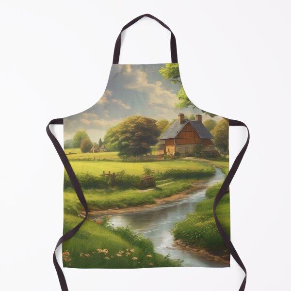 Item preview, Country view with Stream designed and sold by Barbara Burgess.