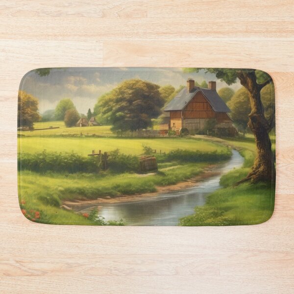Item preview, Country view with Stream designed and sold by Barbara Burgess.
