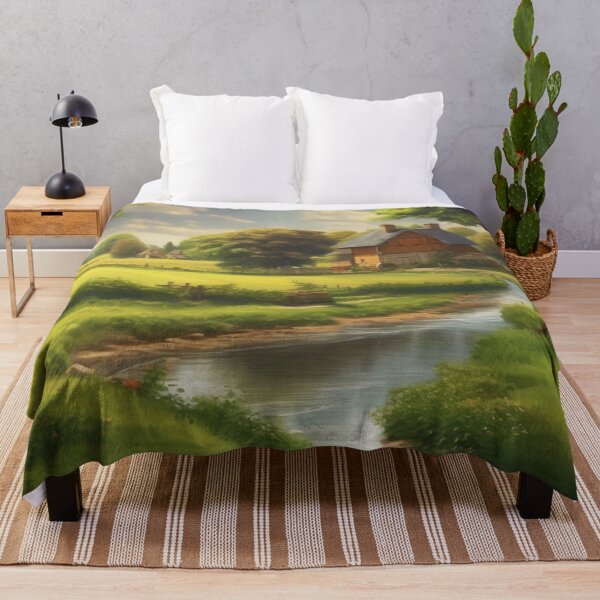 Item preview, Country view with Stream designed and sold by Barbara Burgess.