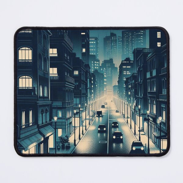 Item preview, Mystic Night Cityscape designed and sold by Jolly-Drawings.